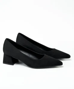 Zapato Salon Tacón Bloque Efecto