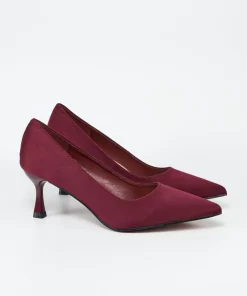 Zapato Salon Tacón Medio Efecto